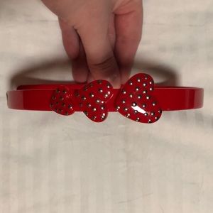 Marc by Marc Jacobs red heart headband so cute